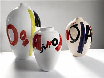 Giuliano Della Casa: Domicilio dell'alfabeto - Mazzoli Gallery, Modena