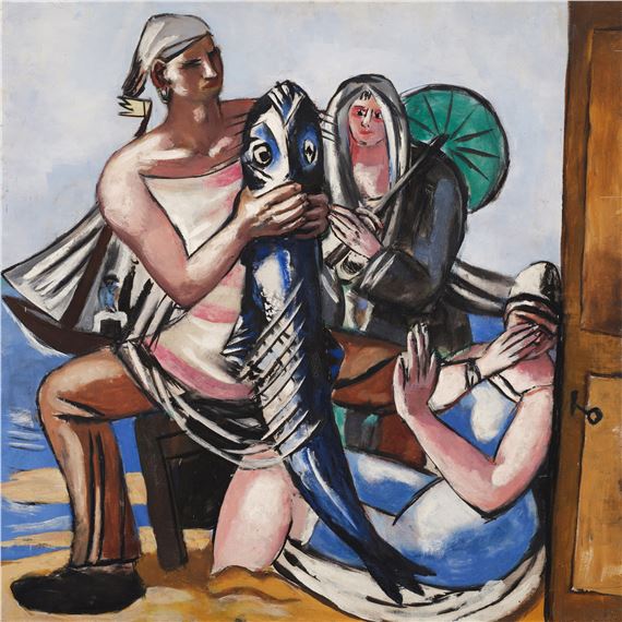 Der Wels (The Catfish by Max Beckmann, Executed in 1929