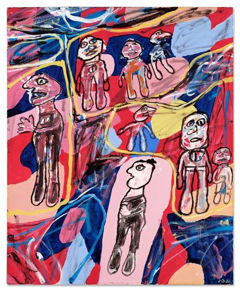 Jean Dubuffet | La vie en rose (1980) | MutualArt