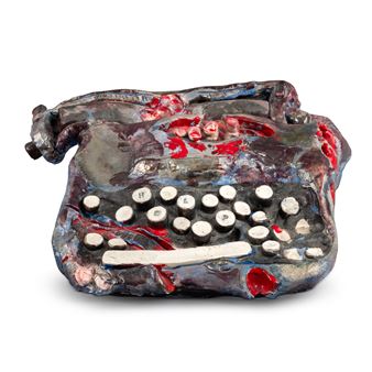 Smashed Typewriter (Post Writer - Robert Carston Arneson