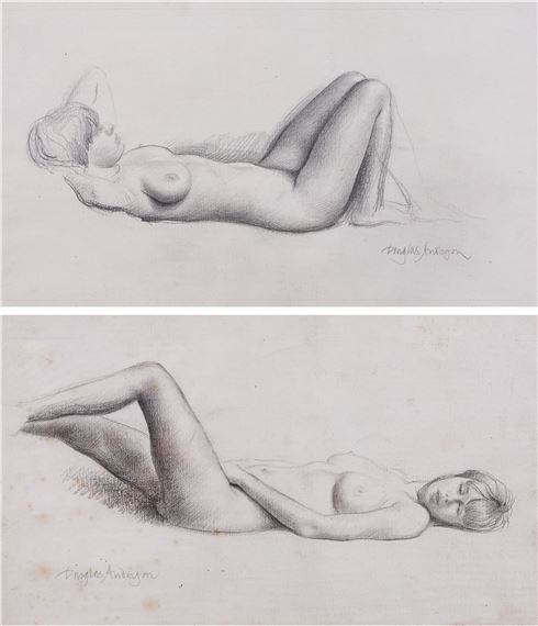 Female Reclining Nude Studies - Douglas Anderson