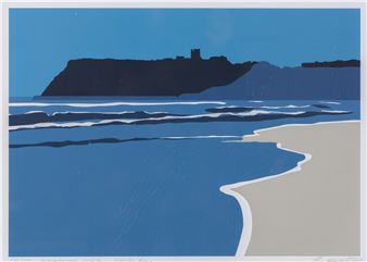Scarborough Castle North Bay - Ian Mitchell