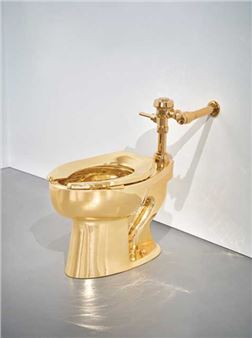 Worth its weight in gold? Maurizio Cattelan's America comes to auction