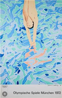 Olympische Spiele München - David Hockney
