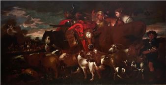 Abraham's Journey into Canaan - Giovanni Benedetto Castiglione