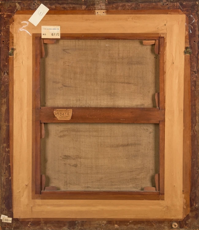 Artwork by George Romney, Portrait of John Coulthurst, Made of Oil On Canvas