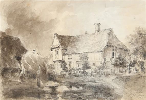 The Valley Farm, Flatford - John Constable