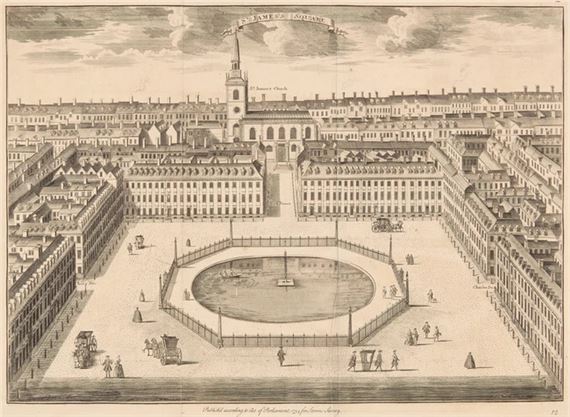 Six engravings of London from John Stow's 'A survey of the cities of London and Westminster and the Borough of Southwark - Johannes Kip