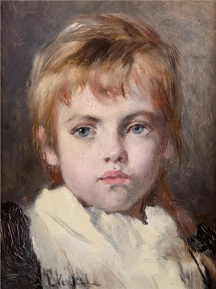 Portrait of a child - Emma Ekwall