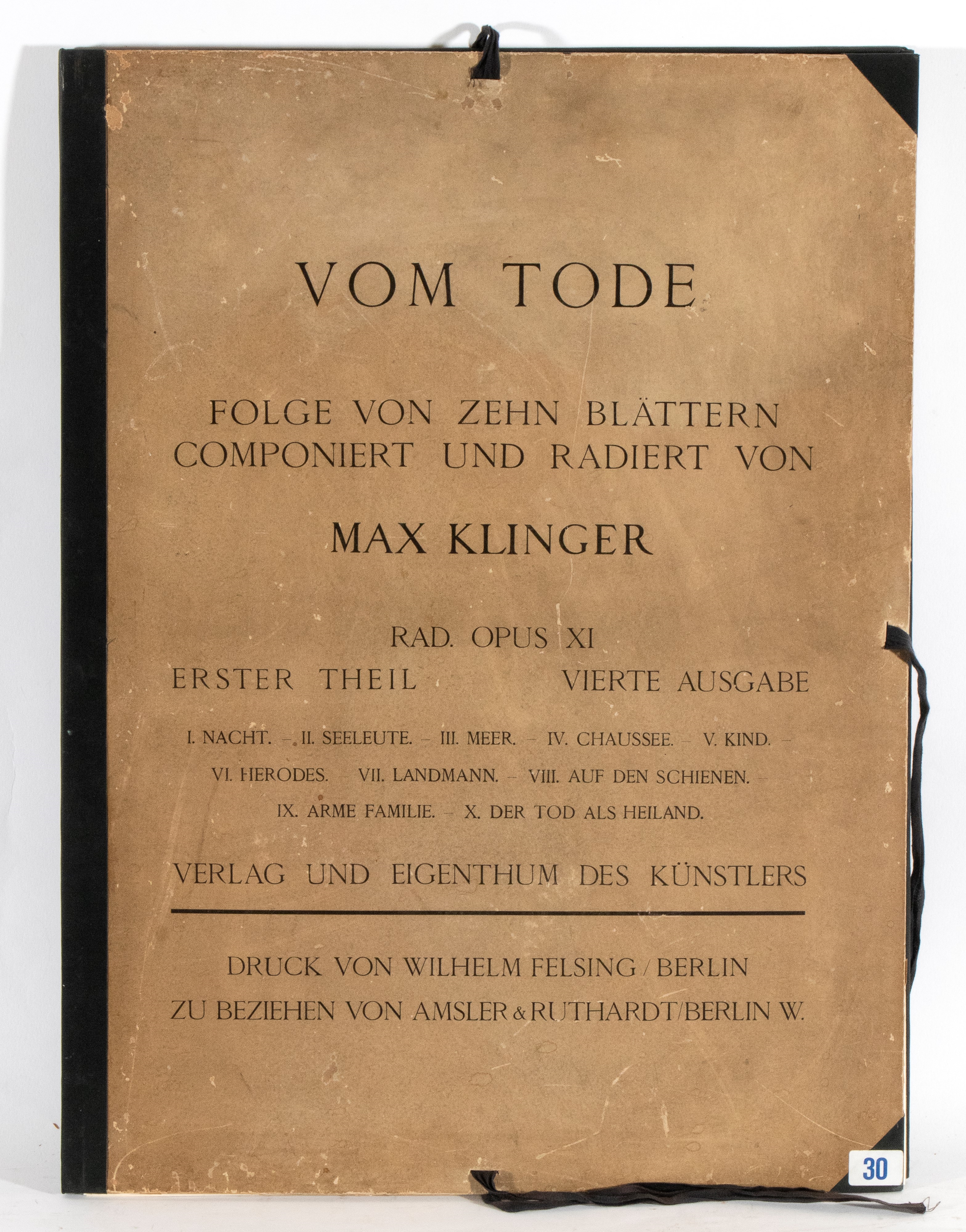 Max Klinger | Vom Tode I | MutualArt