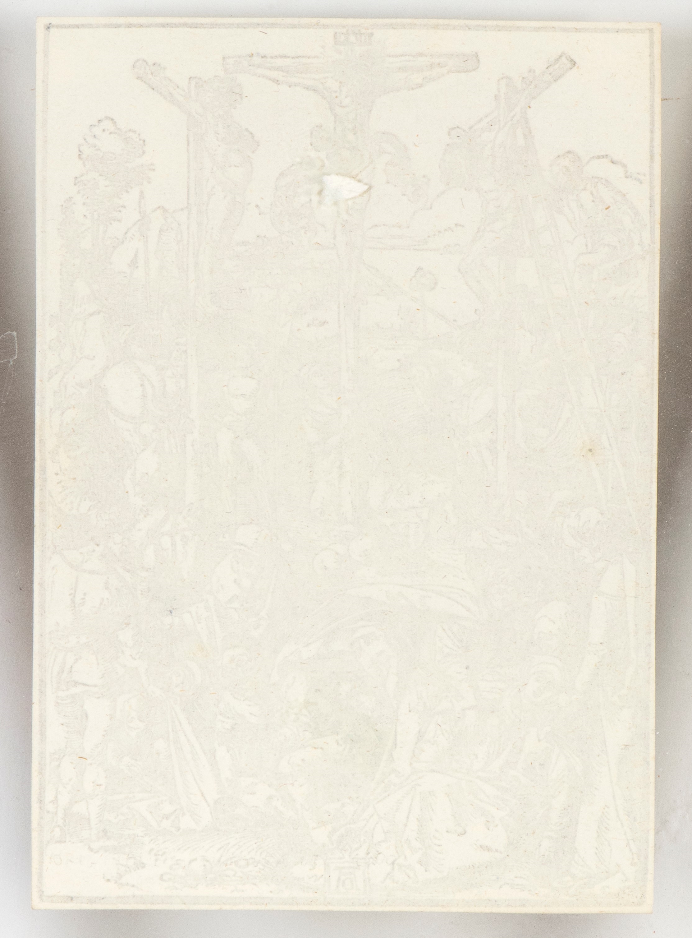 Artwork by Albrecht Dürer, Crucifixion with the Three Crosses (Small Crucifixion, Made of Woodcut