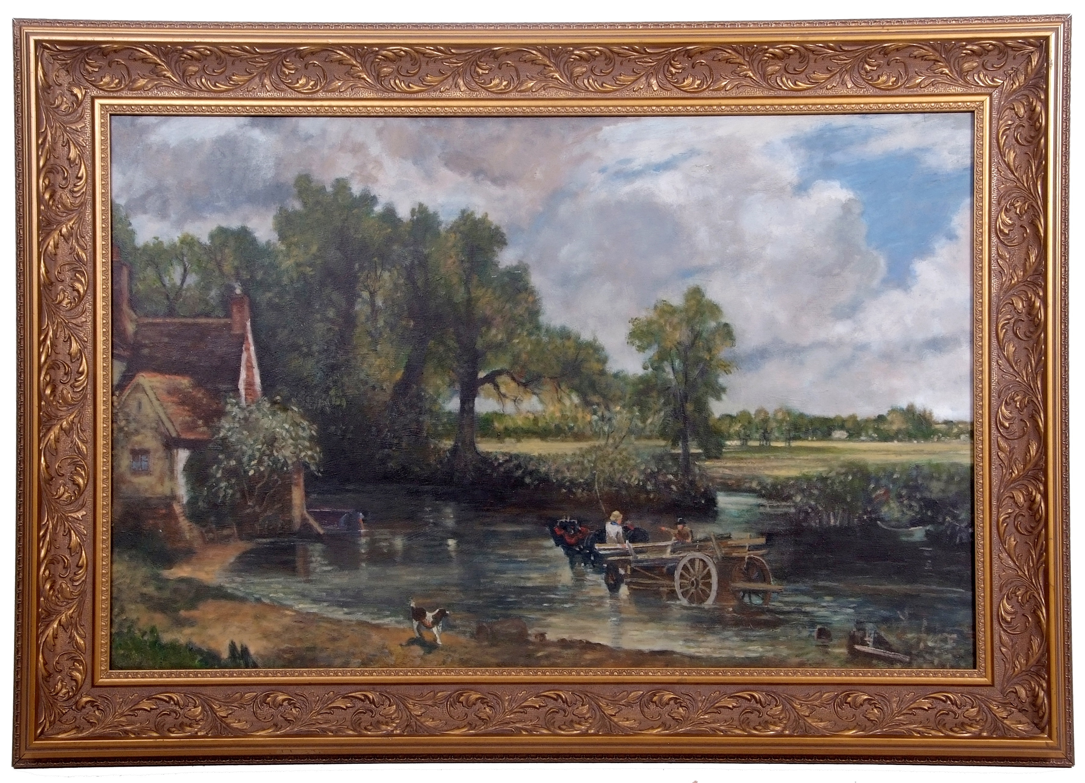 John Constable | The Haywain | MutualArt