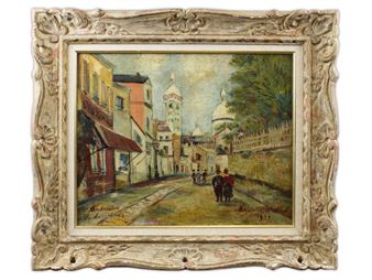 Montmarte Street Scene