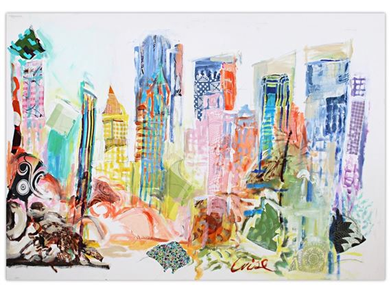 Batya Wise | Manhattan Skyline | MutualArt