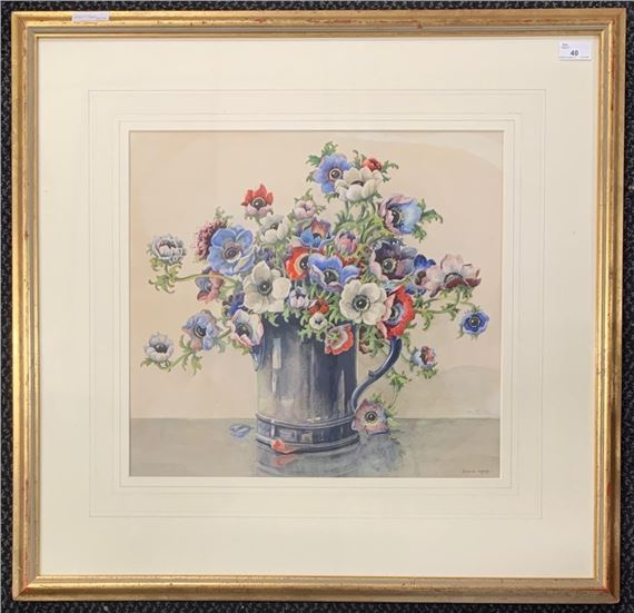 Edwin Byatt | Floral still life study | MutualArt