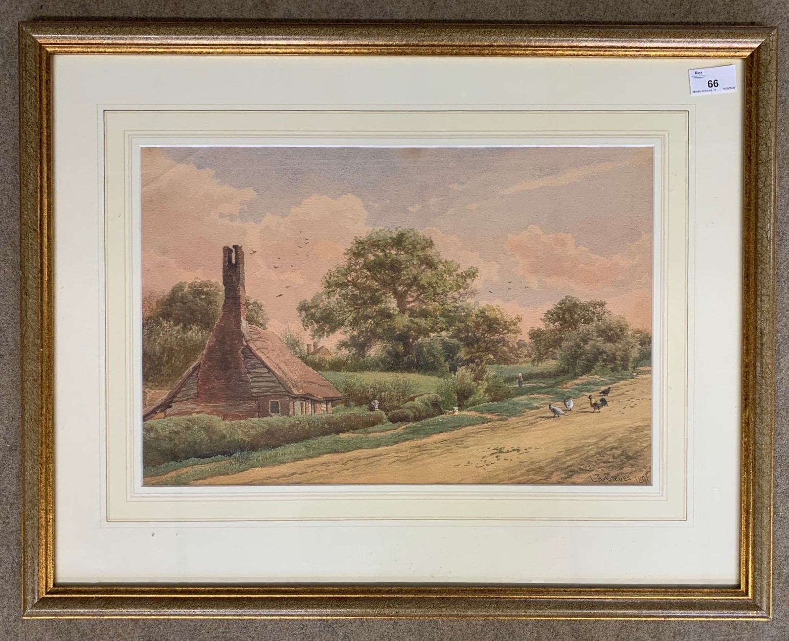 Charles Atkins Graves | Rural (1891) | MutualArt