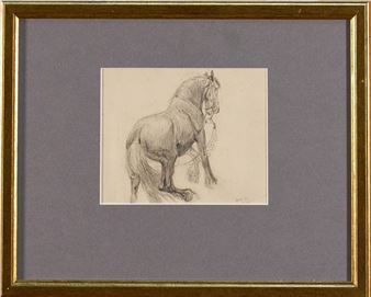 A Heavy Horse - Lucy Kemp-Welch