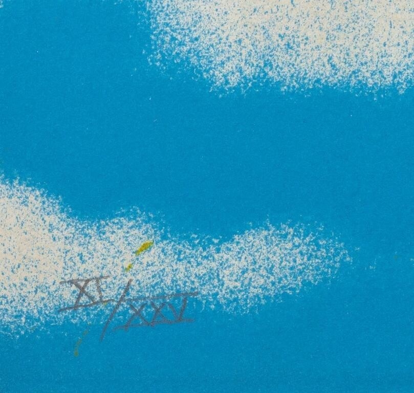 Artwork by Masuo Ikeda, Eight Prints from "Location and Scene" Series, Made of Lithographs In Colors On Wove Paper