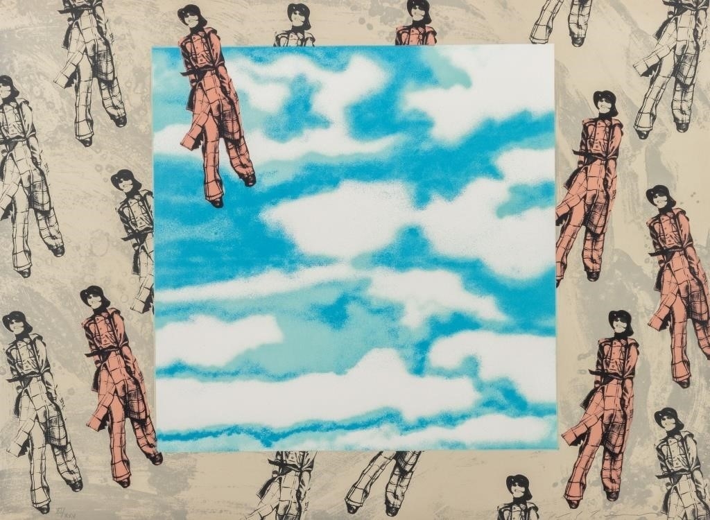 Artwork by Masuo Ikeda, Eight Prints from "Location and Scene" Series, Made of Lithographs In Colors On Wove Paper