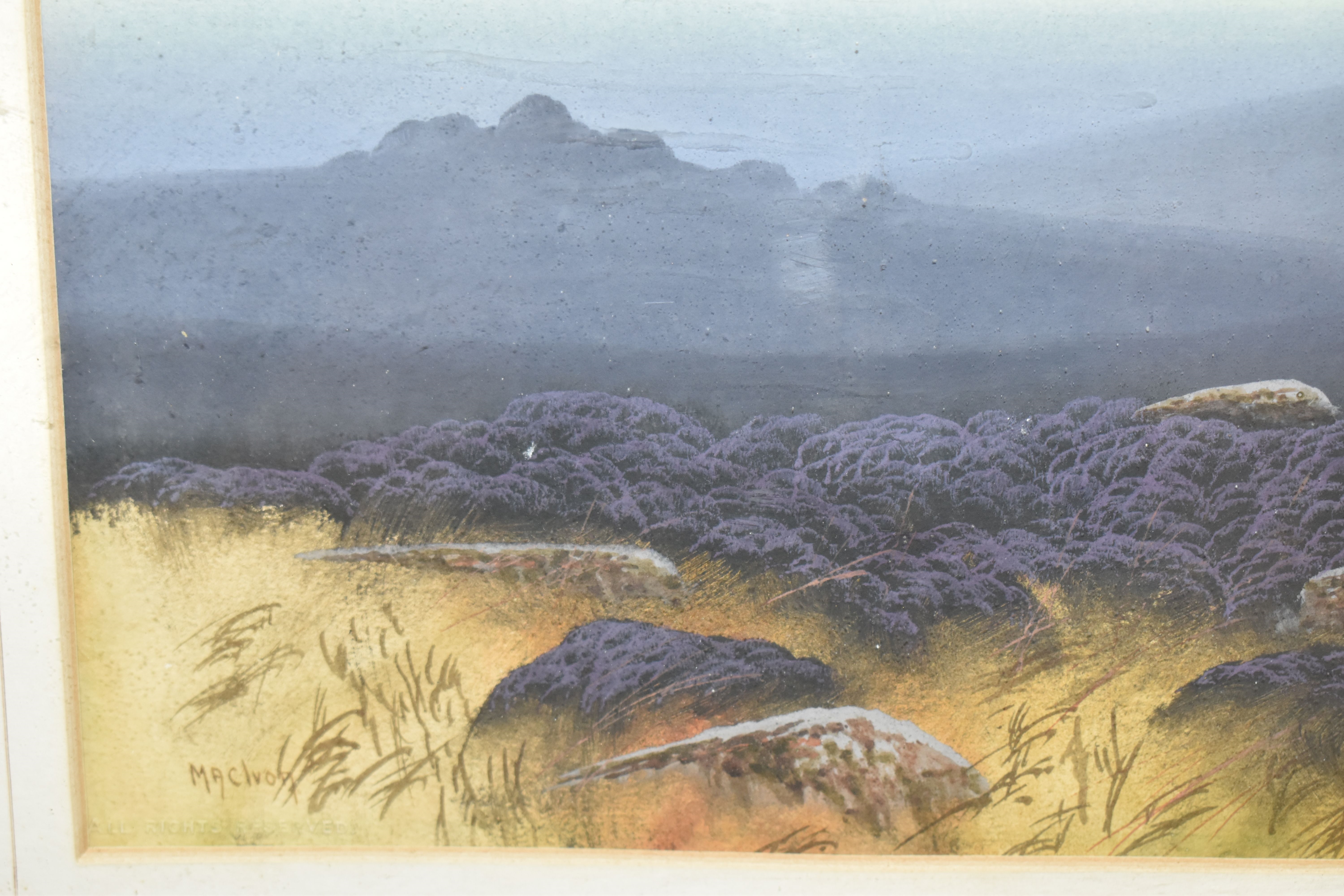 Artwork by Monica Macivor, NEAR OKEHAMPTON, DARTMOOR, Made of Watercolour On Paper
