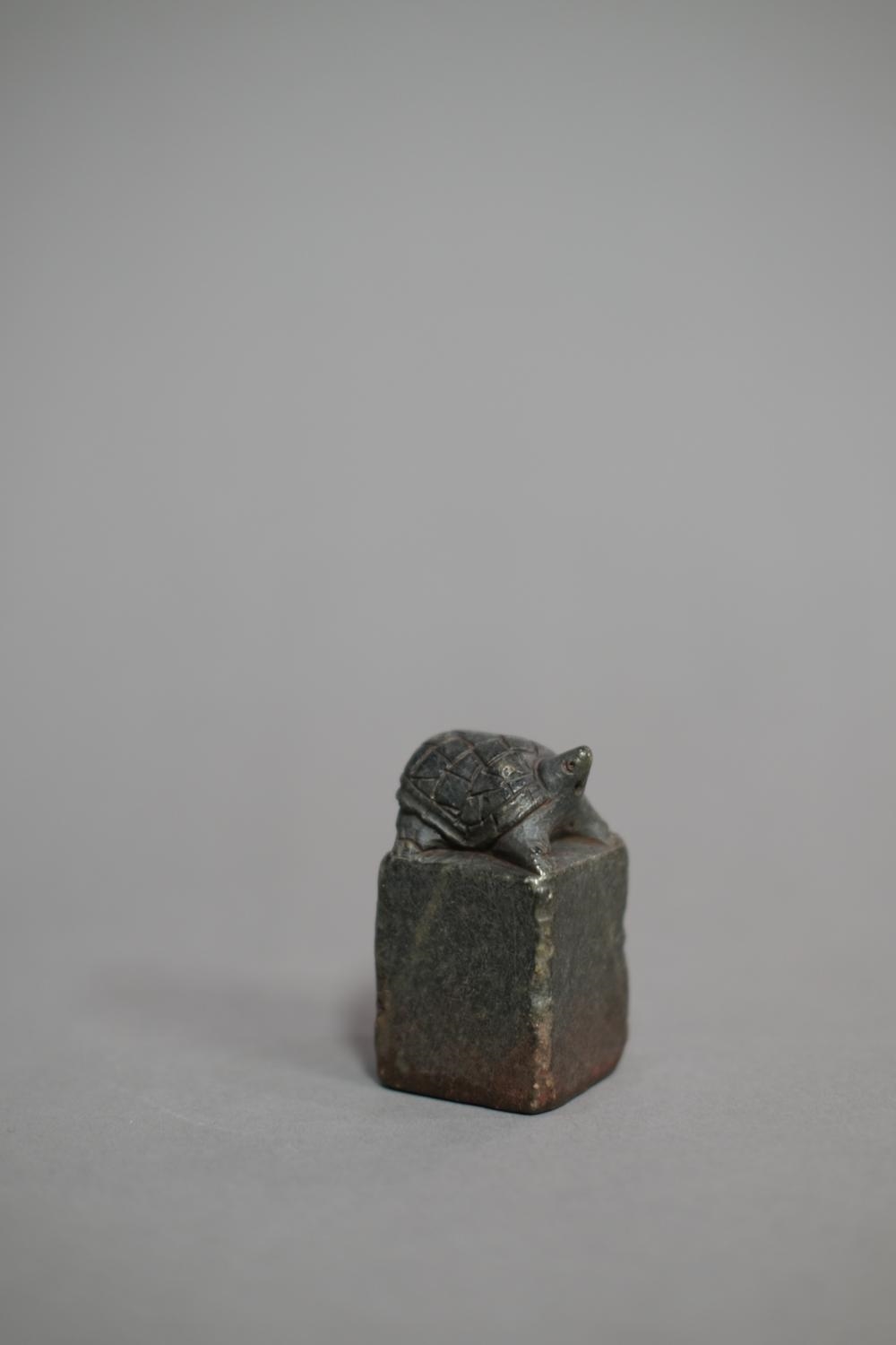 Artwork by Zhu Yunming, Shoushan stone seal with zhu yunming mark, Made of Shoushan Stone