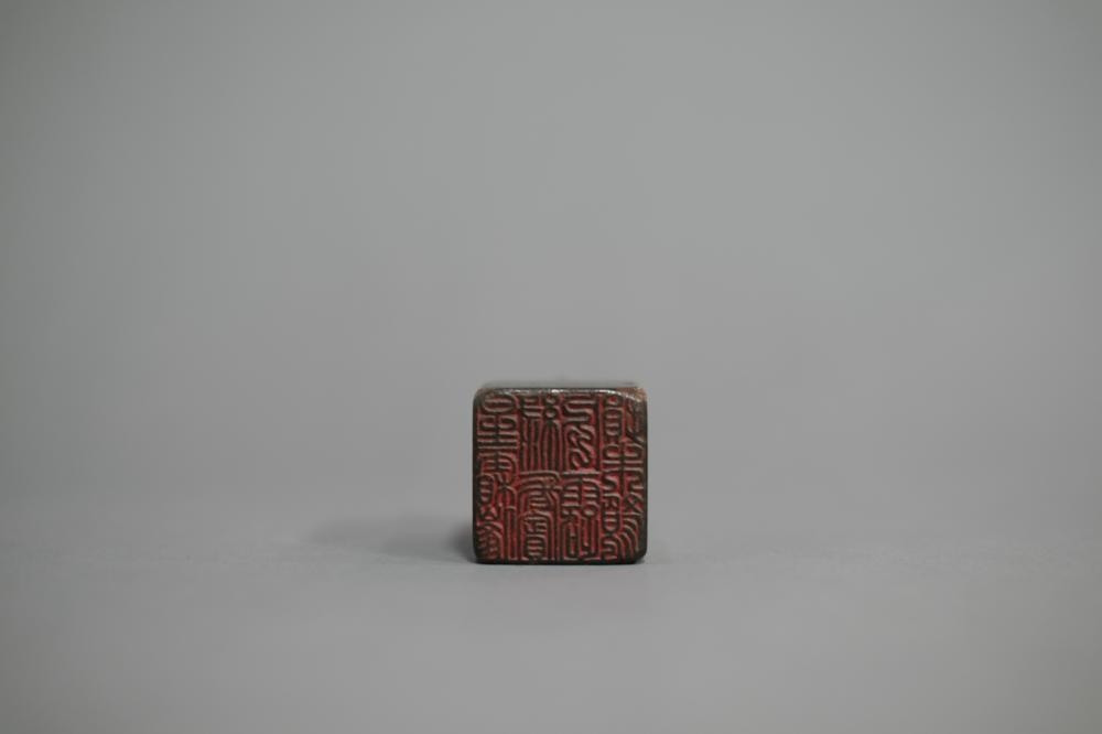Artwork by Zhu Yunming, Shoushan stone seal with zhu yunming mark, Made of Shoushan Stone