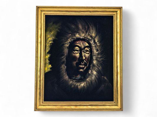 Original Portrait Painting of a Man by Ellen Henne Goodale