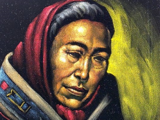 Ellen Henne Goodale | Original Portrait Painting of a Woman | MutualArt