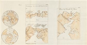 Voyage de la mer Atlantique a l'océan Pacifique par le Nord-Ouest dans la mer glaciale. Plaisance, 1812. Édition originale française de la très controversée découverte du mythique passage au Nord-Ouest. In-4. Reliure moderne