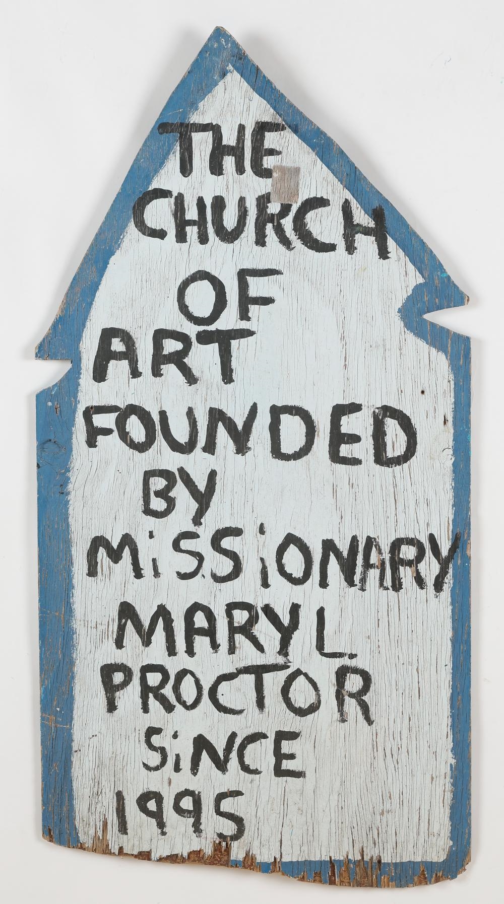 Mary Louise Proctor | The Church Of Art (2020) | MutualArt