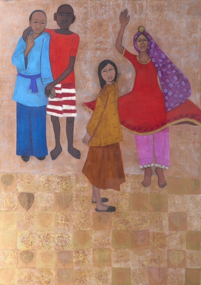 Susan-Jayne Hocking | Holy Leaves from Nepal (2001) | MutualArt