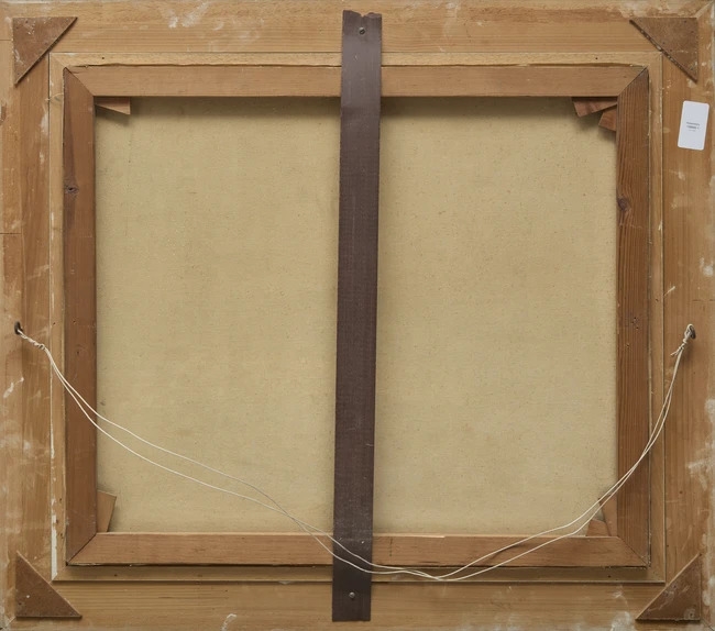 Artwork by Bogomir Bogdanovic, Donkeys on the coast of Dubrovnik, Made of Oil On Canvas