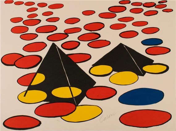 Black Pyramids - Alexander Calder
