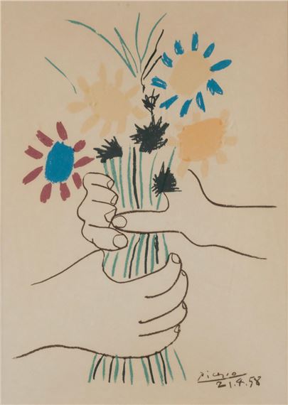 LE BOUQUET - Pablo Picasso