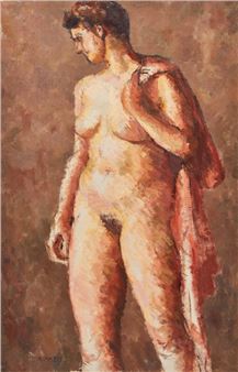 Draped Nude