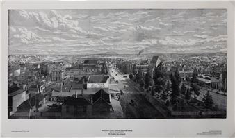 Ballarat From the Fire Brigade Tower (Looking East