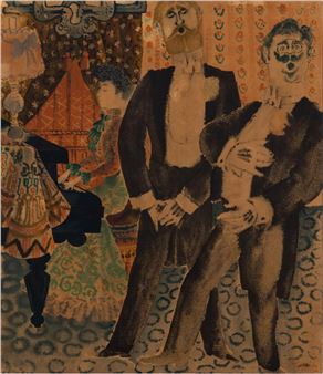 Piano by Barnes - Richard Lindner