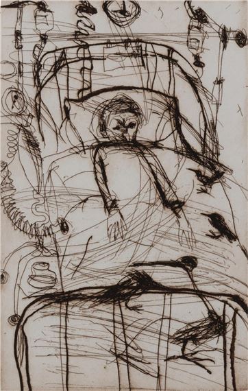 Intensive Care by John Olsen, 1998