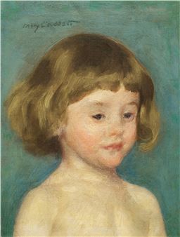 Head of Jules (Buste d'enfant - Mary Cassatt
