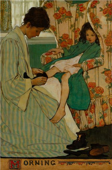 Morning by Jessie Willcox Smith, Executed in 1902