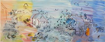 Village et ferme dans la Haute-Garonne