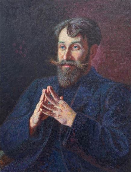Portrait de Paul Ranson by Georges Lacombe, Executed in 1904-1905