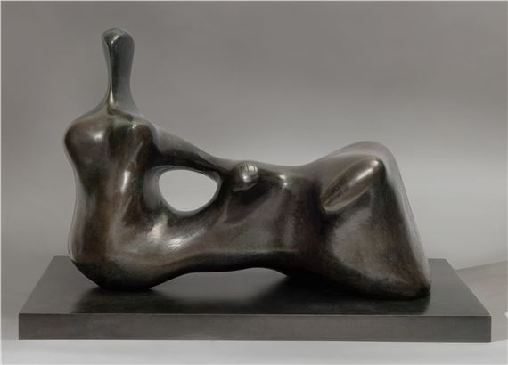 Sculpture En Bronze Henry Moore 'TREE III' - Signée Et Numérotée - Patine Naturelle - Occasion