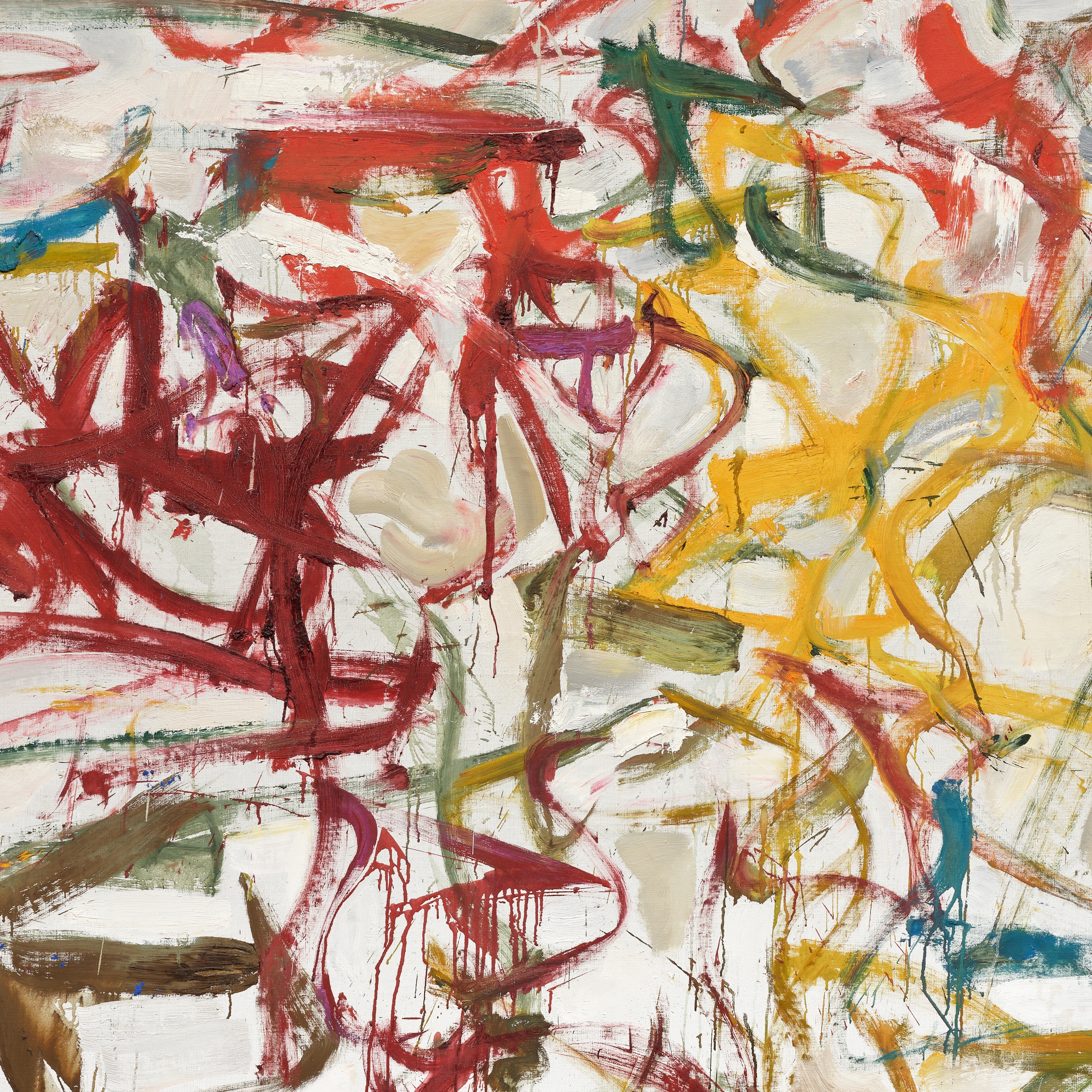 Artwork by Joan Mitchell, Untitled, Made of oil on canvas
