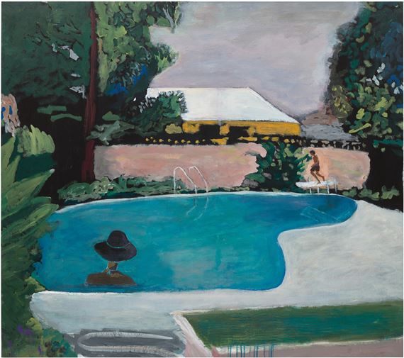 Swimming in Compton: Look Ma by Reggie Burrows Hodges, Executed in 2019