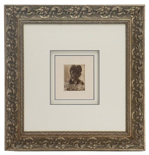 Tete de Jeune Fille - Paul Cézanne