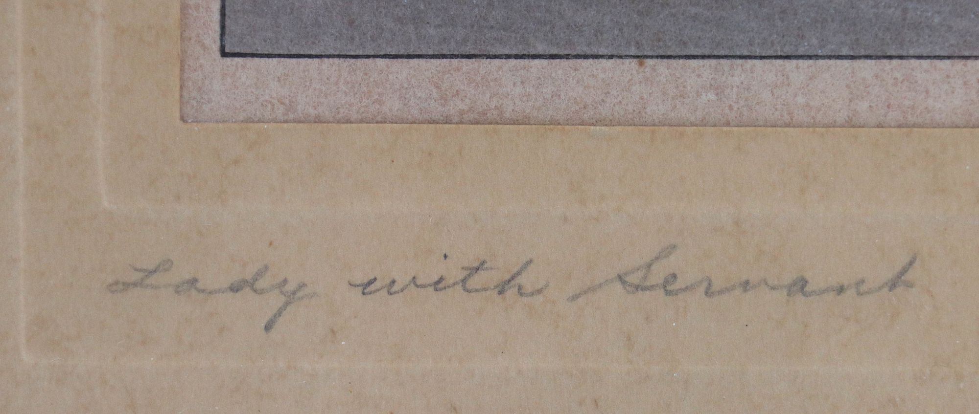 Artwork by Kitagawa Utamaro, Lady with Servant, Made of Woodblock Print