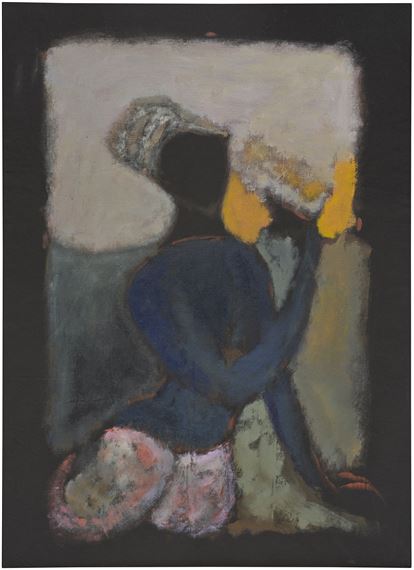 Community Concern: Royal Blue by Reggie Burrows Hodges, Executed in 2021