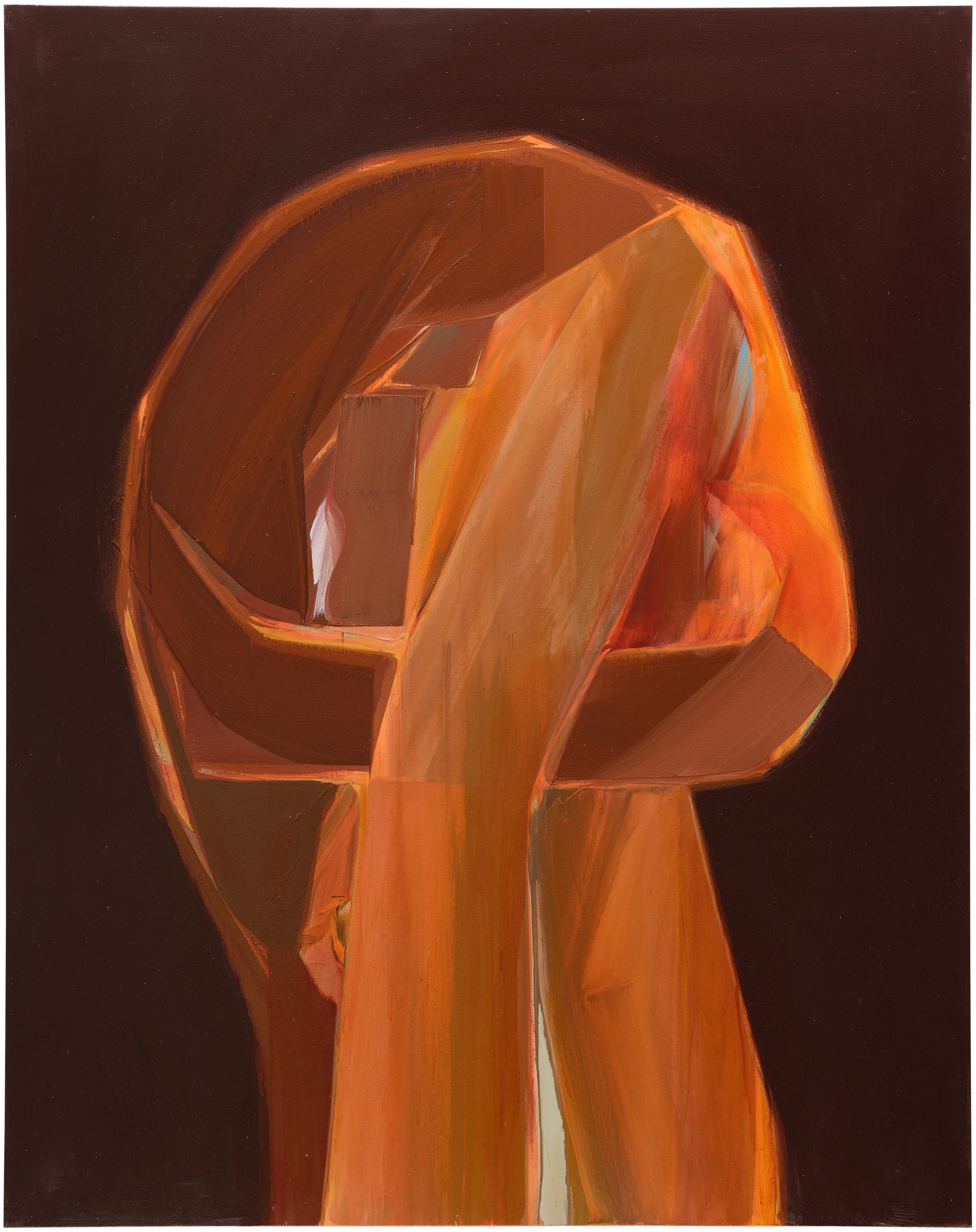 Artwork by Heidi Hahn, A Center (Piece) for Itself #3, Made of oil on canvas