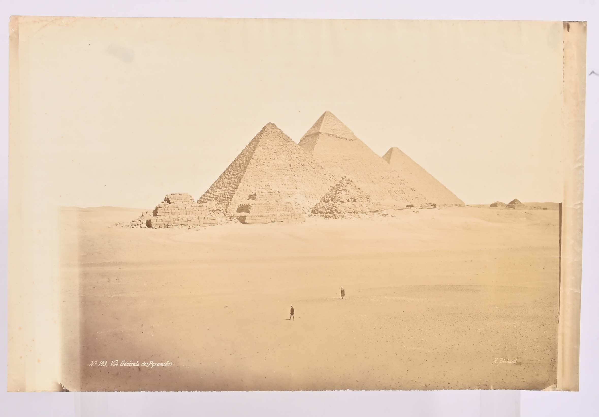 Henri Béchard | Vue générale des pyramides (1875) | MutualArt